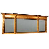 Early 19th Century Gilt and Ebonised Mirror