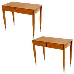 Gio Ponti Pair of Console Tables 11