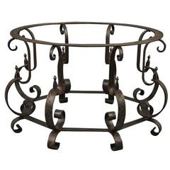 Italian 19th Century Iron Table Base
