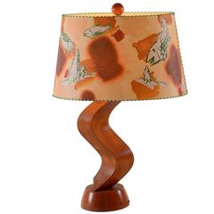 Christian Ludwig Attersee 1992 Table Lamp, Original 3