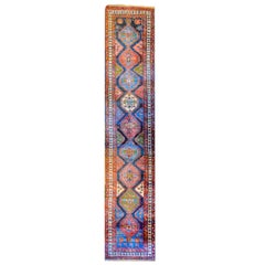 Tapis de couloir Azari du début du XXe siècle