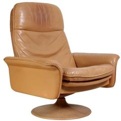 De Sede Leather Swivel Chair