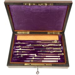 Elegant Box of Compasses Made in the Mid-19th Century 3