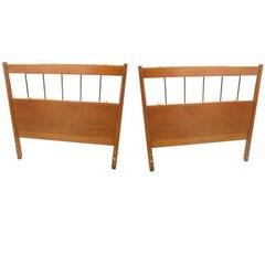 Pair of Antique Mid-Century Paul McCobb Headboards