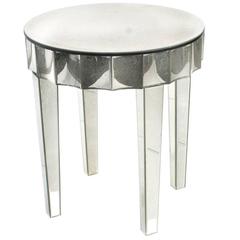 Mirrored Side Table