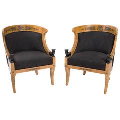 Biedermeier Armchairs