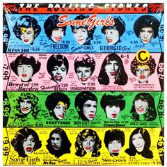 Rolling Stones:: Some Girls Versiegelte Vinyl-Erstpressung