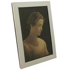 Antique Edwardian Sterling Silver Photograph Frame