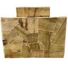 Pieced Onyx Lidded Box, India, Contemporary 6