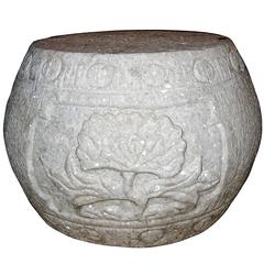 Chinese Marble Plant Stand 10