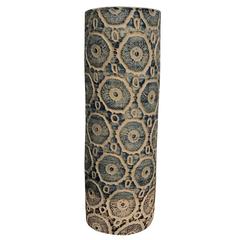 Vintage Inspired Design Indigo Vase, Thailand, Contemporary 9