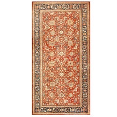 Oversized Antique Persian Sultanabad Rug. Size: 12 ft 3 in x 23 ft 5 in