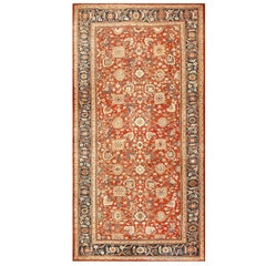 Oversized Antique Persian Sultanabad Rug. Size: 12 ft 3 in x 23 ft 5 in 