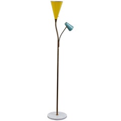 Rare Model 1044 Floor Lamp by Gino Sarfatti for Arteluce