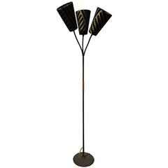 Italian Vintage Flexible Floor Lamp in style of Giuseppe Ostuni Design 1950