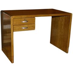 Jean Pascaud Oak Student Desk, 1930 3