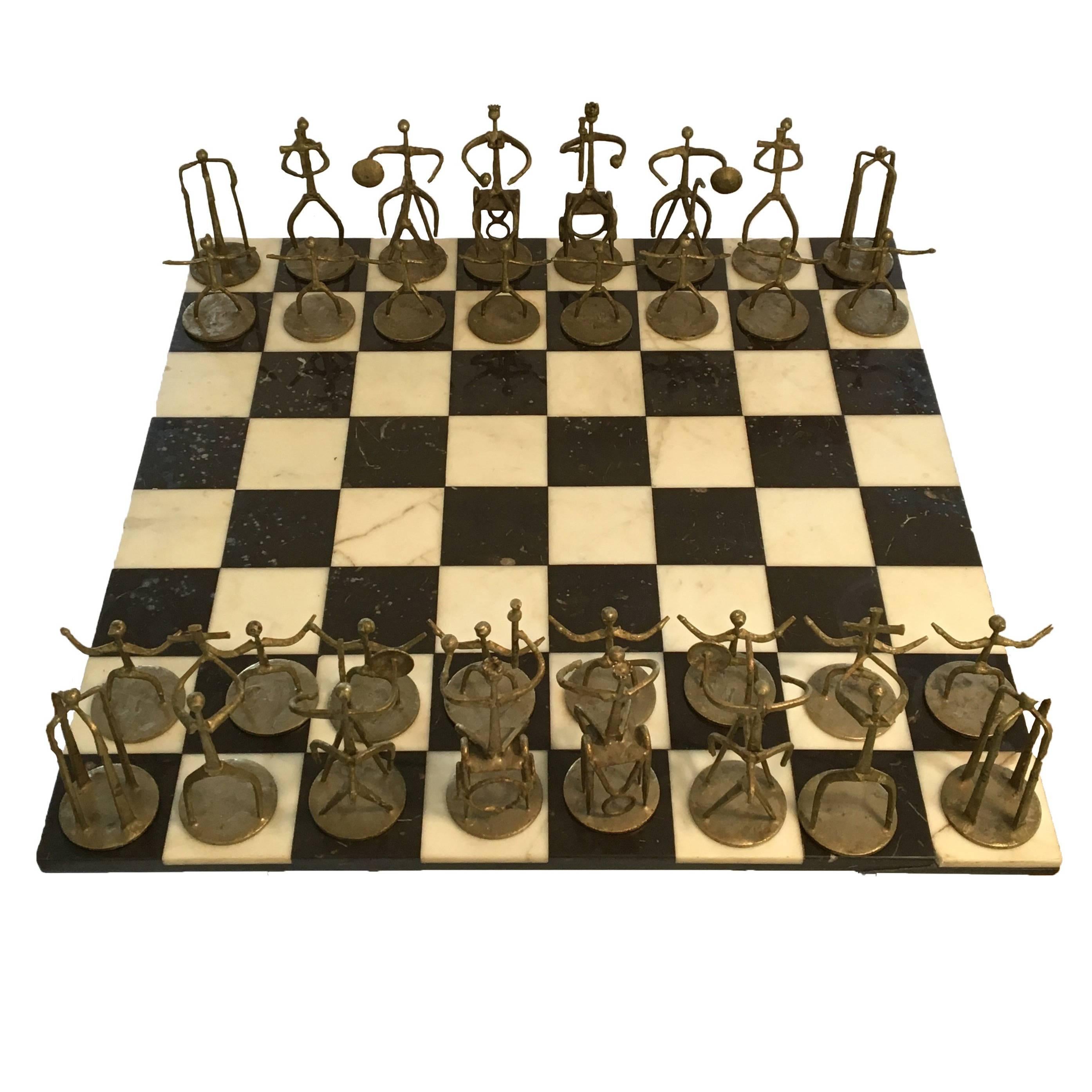 Brutalist Chess by Henry Burstynowicz