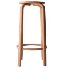 Four Alvar Aalto Style Stools 10