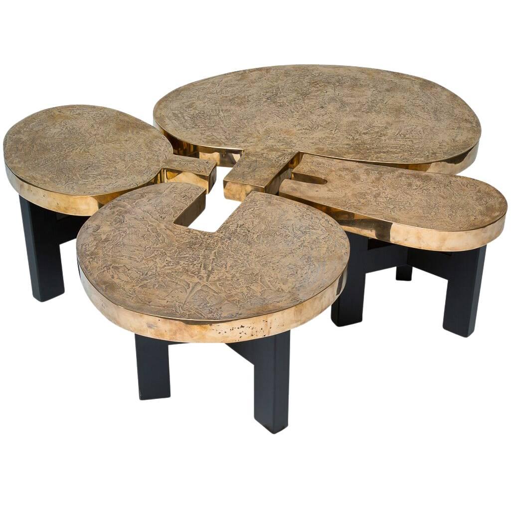 Ado Chale Bronze Table "Josephine"