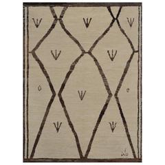 Vintage Moroccan Deco Rug 2