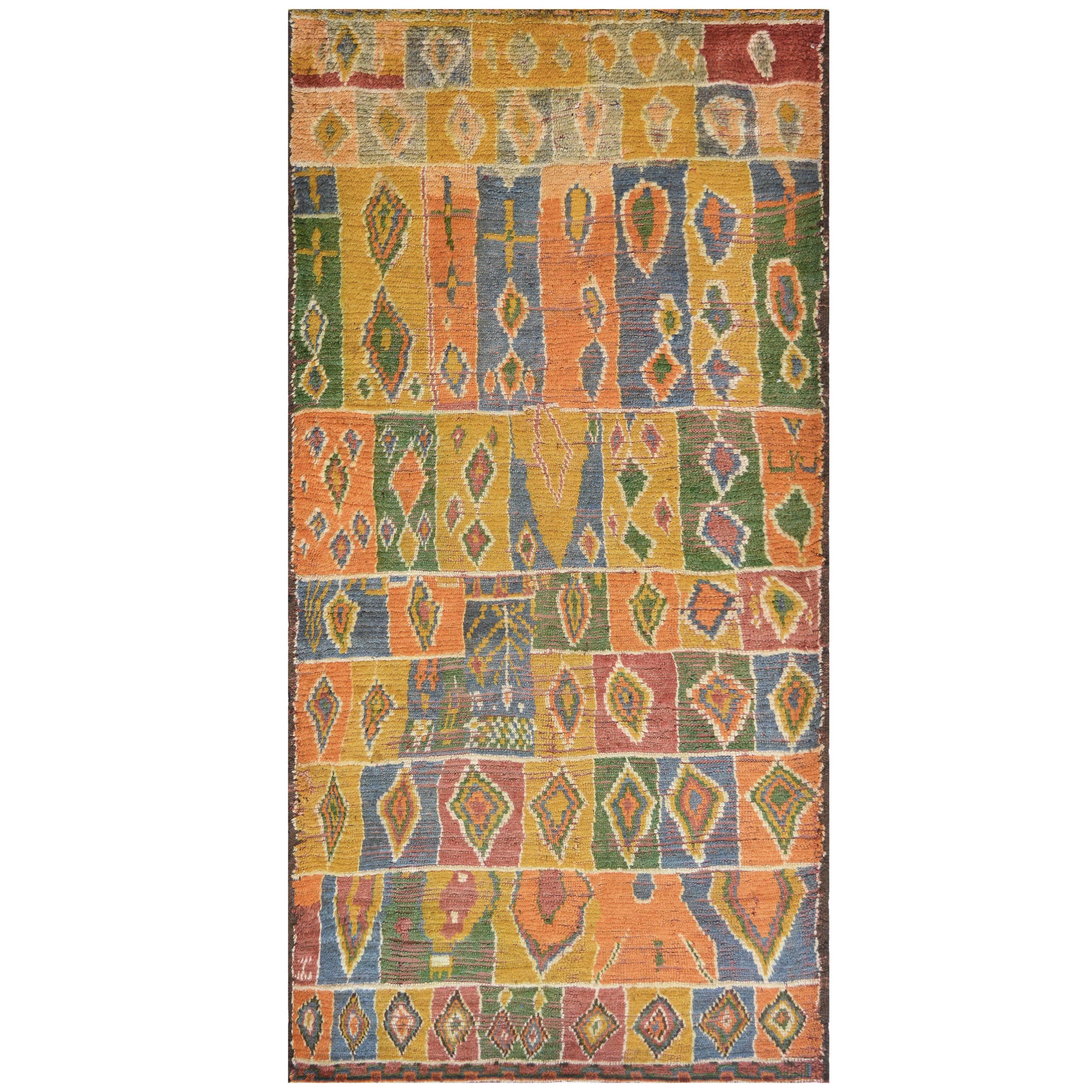 Vintage Moroccan Rug at 1stDibs