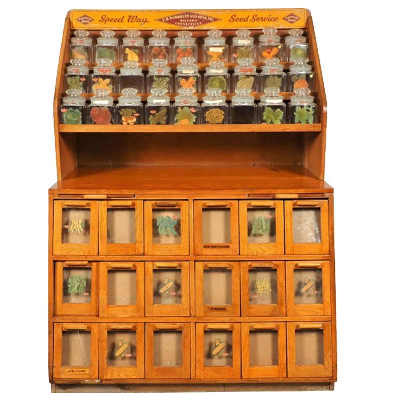 F.H. Woodruff & Sons Country Store Seed Counter
