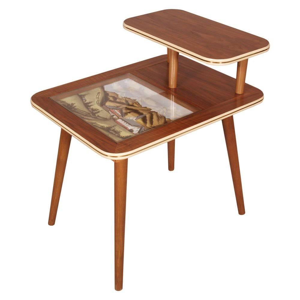 1950s Coffee Table from Cortina D'ampezzo, Posta Hotel, Ico Parisi manner For Sale