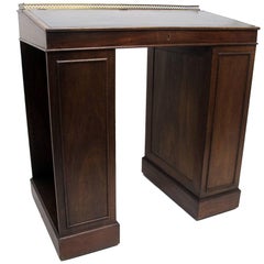 English Mahogany Ship's Desk