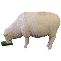 Life-Sized Fiberglass Sheep