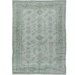 Antique Turkish Oushak Rug 2
