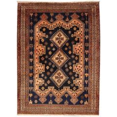 Afshar Tribal Vintage Persian Rug 9