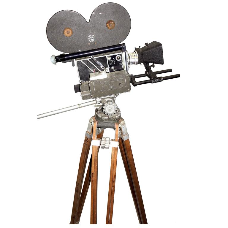 Kodak Cine Motion Picture Movie Camera, As Sculpture, 1930 with Updates