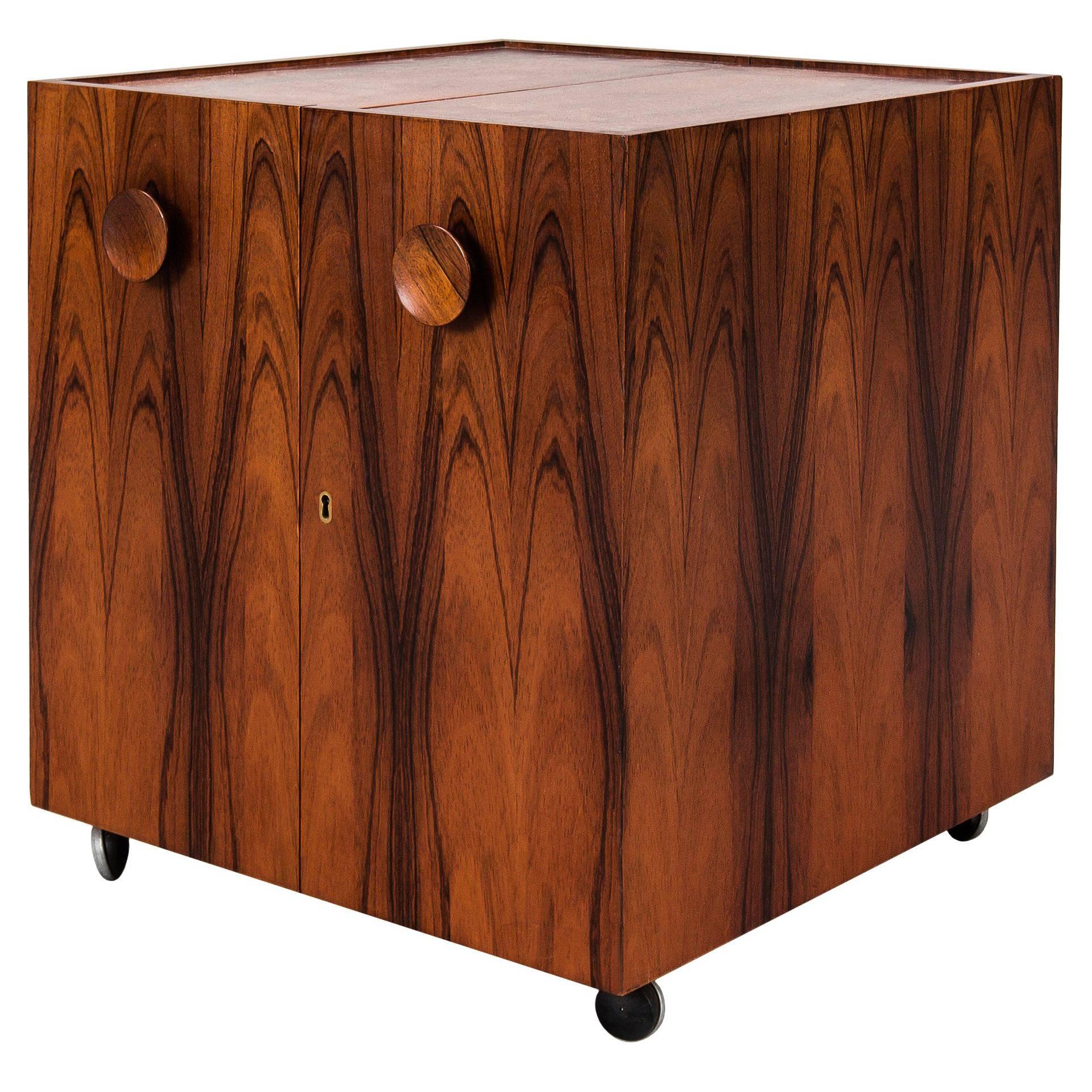 Erik Buch Bar Cabinet, Dyrlund, Denmark, 1960s