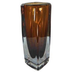 1970s Kosta Boda Art Glass Vase Sommerso