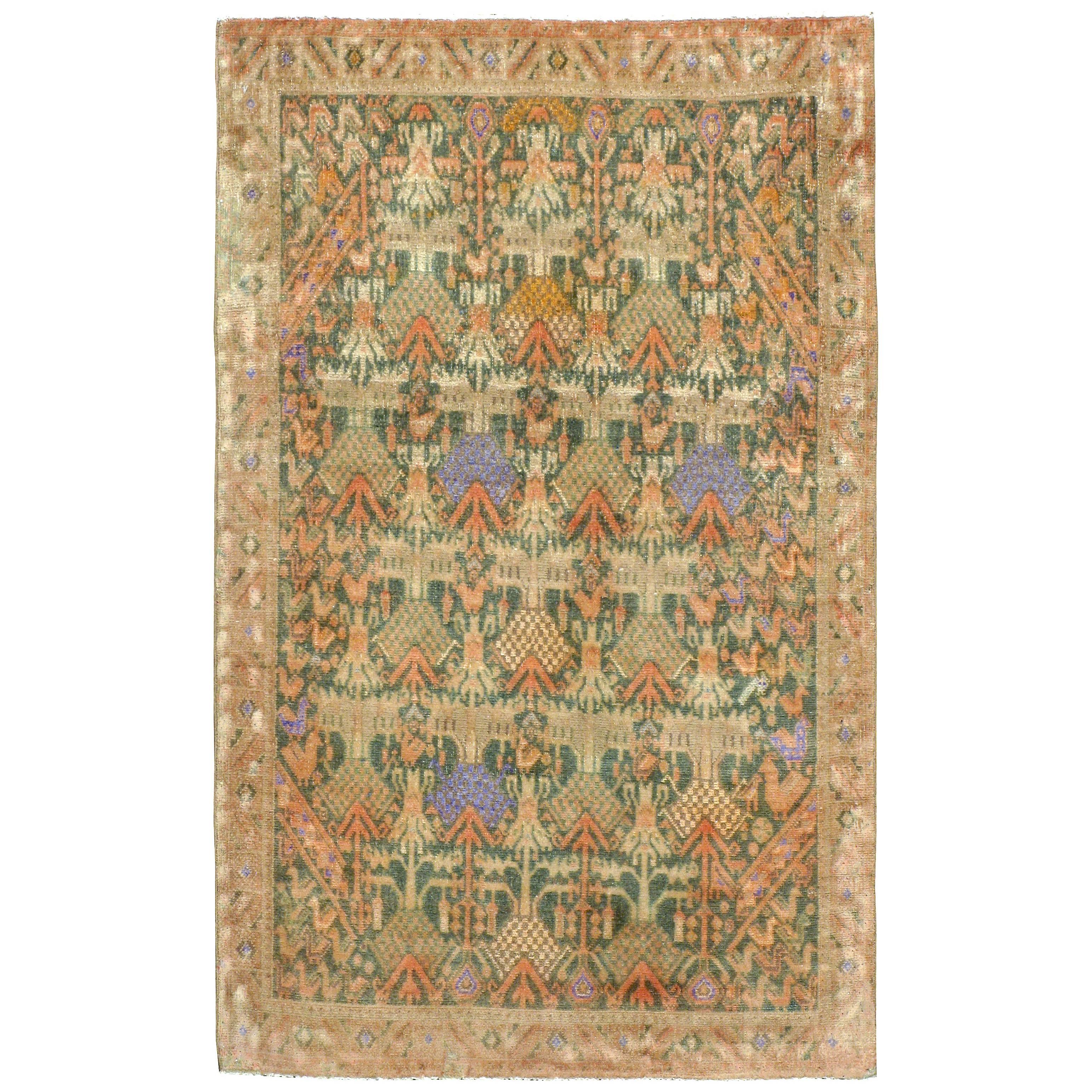 Antique Persian Afshar Rug For Sale