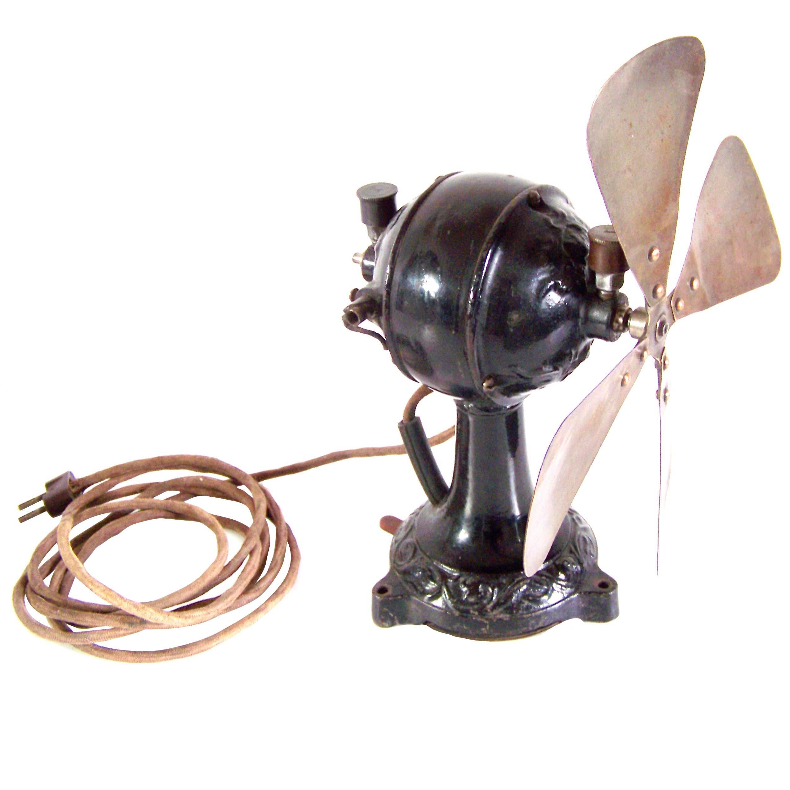 Archaic Desk Fan, circa 1910