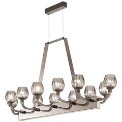 Italian Modern Murano Glass Chandelier 12