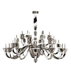 Italian Traditional Murano Glass Chandelier 8