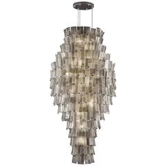 Italian Murano Glass Cascade Chandelier 11
