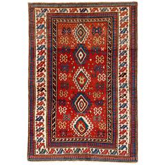 Antique Caucasian Kazak Rug 9