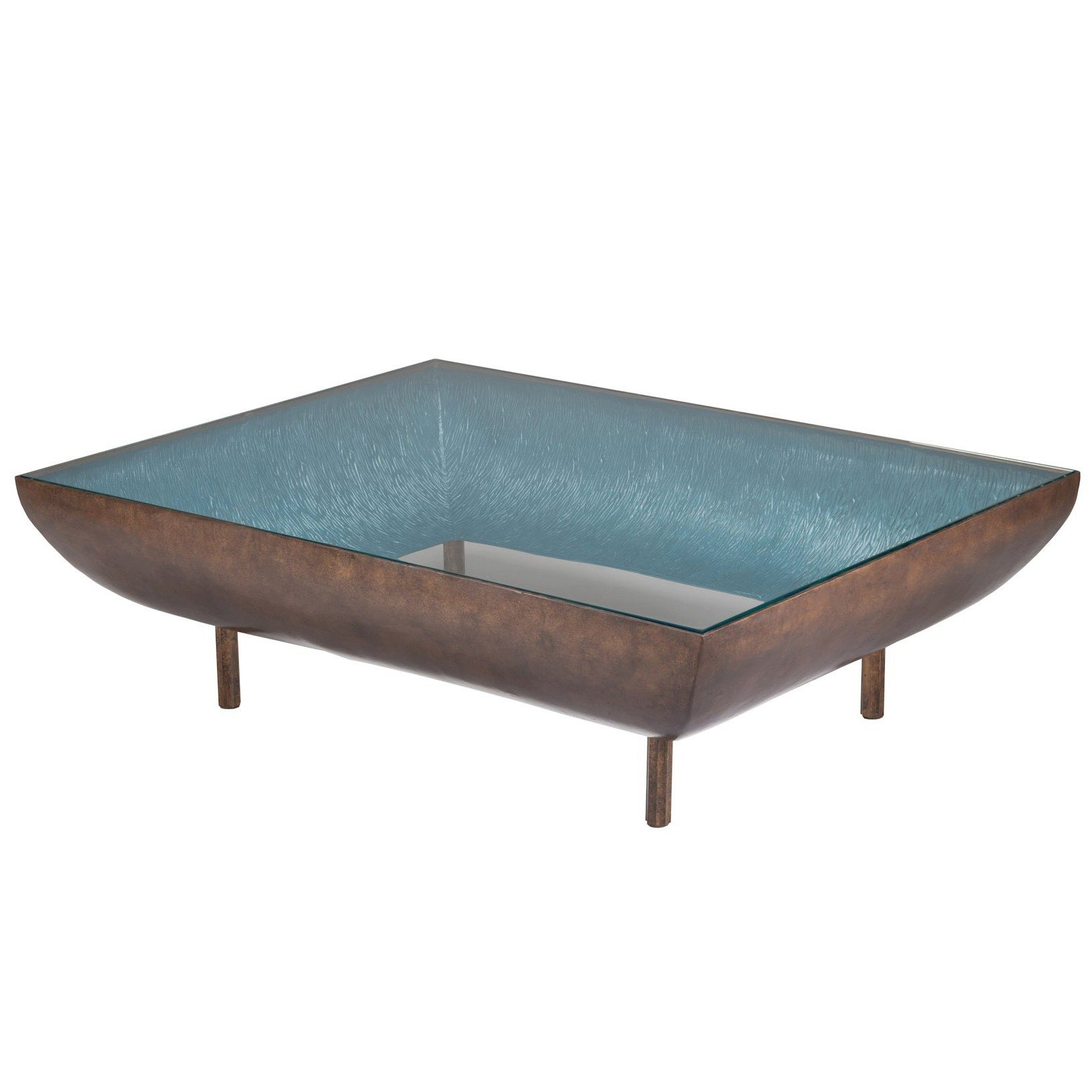 Anthony Coffee Table By Francis Sultana, Bronze, Glass For Sale Anthony Coffee Table By Francis Sultana, Bronze, Glass For Sale