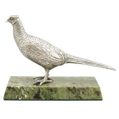 Sterling Silver Pheasant Hen- Vintage Elizabeth II 5