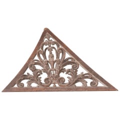 18th Century Swedish Carved Stairwell Ornament