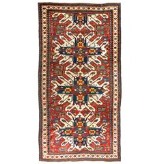 Antique Caucasian Chelaberd "Eagle Kazak" Rug