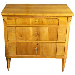 19th Century Petit Commode with Secretaire Drawer