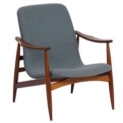 Vintage Armchair by Louis Van Teeffelen for Wébé, circa 1960