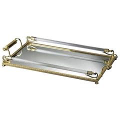 Large Grey and Gold Tray 10