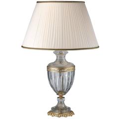 Gold and White Table Lamp 10
