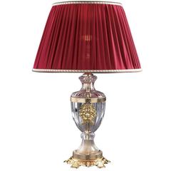 Striking Red Table Lamp 11