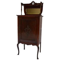 Antique Regency Music Cabinet